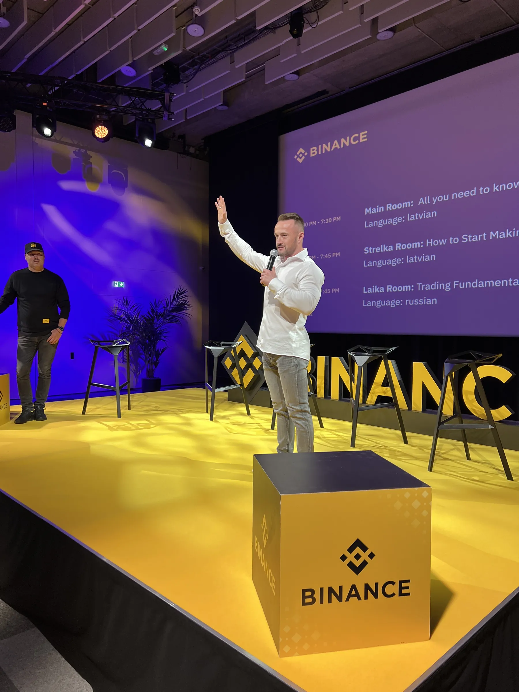 Binance, тур Рига — Таллинн · октябрь 2024